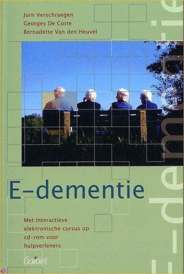E-dementie 9789044119992 J. Verschraegen, Verzenden, J. Verschraegen