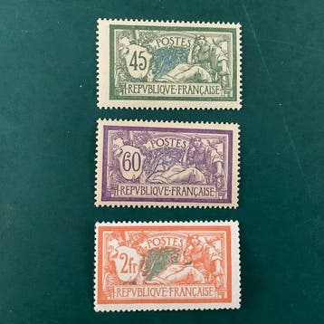 Frankrijk 1907 - Merson - MNH - Yvert 143/145, Timbres & Monnaies, Timbres | Europe | France