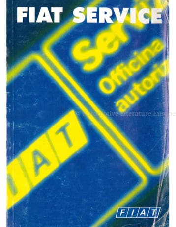 1997 FIAT SERVICE STATIONS EUROPA HANDBOEK MULTI