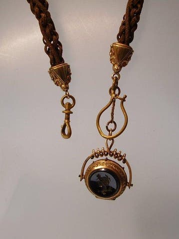 Sans prix de réserve - Montre pendentif - 9 carats Or jaune,
