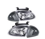 PHARES HONDA CIVIC LED SOL 92-97 FOND NOIR, Verzenden, Nieuw