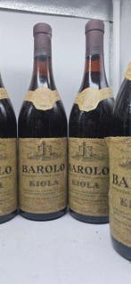1969 Kiola - Barolo - 6 Bouteilles (0,72 L), Verzamelen, Nieuw
