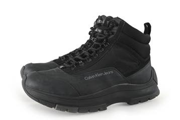 Calvin Klein Veterboots in maat 43 Zwart, Kleding | Heren, Calvin Klein, Verzenden, Zwart, Boots