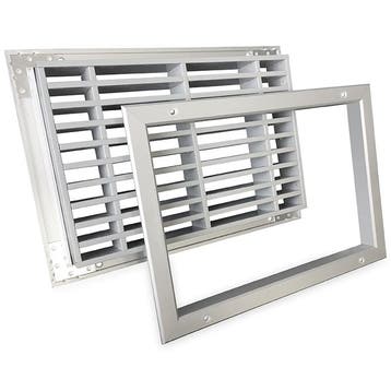 Brandwerend deurrooster 300 x 200mm (binnendeur toepassing), Verzenden, Nieuw