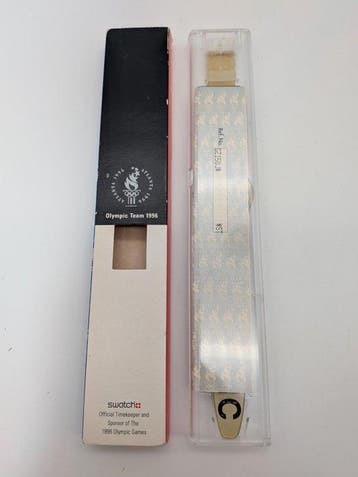 Swatch Atlanta 1996 Olympic Games USA Team Watch — Gold &, Nieuw