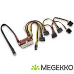 Inter-Tech 88882190 power supply unit Zwart, Verzenden, Nieuw