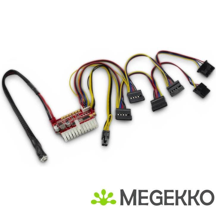 Inter-Tech 88882190 power supply unit Zwart, Computers en Software, Overige Computers en Software, Nieuw, Verzenden