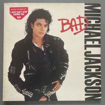 Michael Jackson - Bad/Thriller - 1st EU pressings -