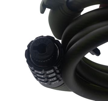 Staalkabel met cijferslot 12mm x 1.20 meter, Verzenden, Nieuw