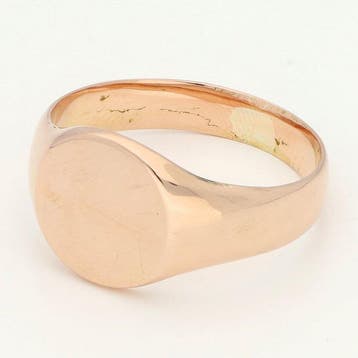 Bague - 9 carats Or rose - Affiche