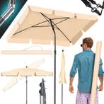 Stokparasol - Parasol - 125x205 cm - Tuinparasol - Beige - K, Verzenden, Nieuw