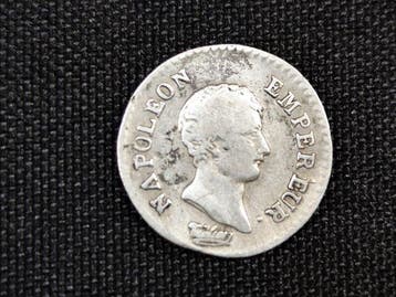 France. Napoléon I (1804-1814). 1/4 Franc An 14-L, Bayonne