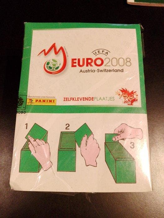 2008 Panini UEFA EURO 2008 Luka Modric - 54 Sealed box -, Verzamelen, Stickers