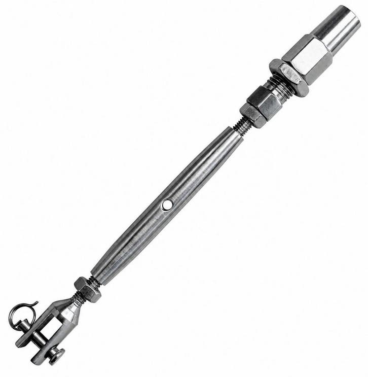 Swageless draadspanner 4mm M6, Tuin en Terras, Overige Tuin en Terras, Verzenden