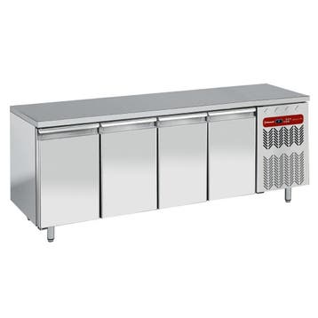 Koelwerkbank | Energiezuinig | 550L | 4 Deuren (1/1 GN) |, Verzenden, Nieuw in verpakking