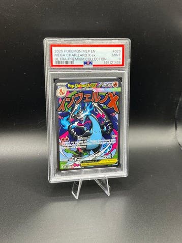 Pokémon - 1 Graded card - Mega Charizard X 023 Ultra Premium, Nieuw