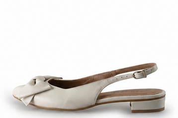 Lina Locchi Slingbacks in maat 41 Beige, Lina Locchi, Verzenden, Beige, Zo goed als nieuw