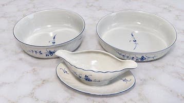 Villeroy & Boch - 3 Grand plats, Saladier, Légumier,