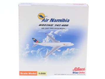 Schaal 1:500 StarJets 355 7623 Air Namibia Boeing 747-400..., Ophalen of Verzenden, Zo goed als nieuw