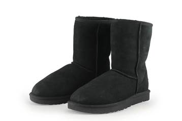 Ugg Enkellaarzen in maat 40 Zwart, Verzenden, Zwart, Lage of Enkellaarzen, Zo goed als nieuw