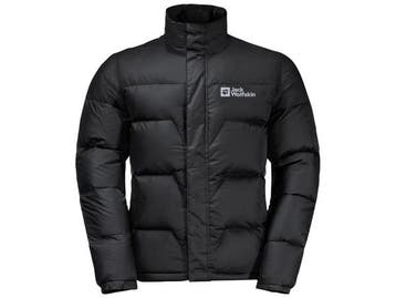 Veiling - Jack Wolfskin DNA Tundra XT Down Jacket Zwart - S, Nieuw