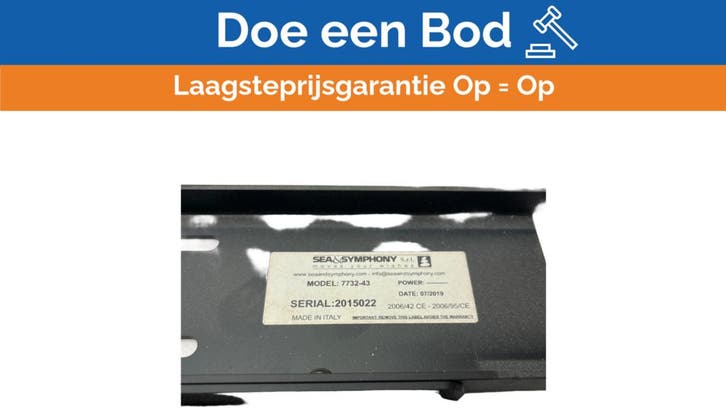 Bieden: Sea and Symphony wall mount 7732 TV, Watersport en Boten, Navigatiemiddelen en Scheepselektronica, Ophalen of Verzenden