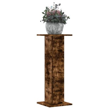vidaXL Plantenstandaards 2 st 30x30x80 cm bewerkt hout, Tuin en Terras, Verzenden, Nieuw
