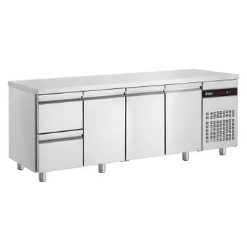 Koelwerkbank | 571L | 3 Deuren (1/1 GN) + 2 Laden |, Verzenden, Nieuw in verpakking