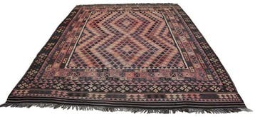 Ancien kilim afghan - Tapis - 330 cm - 243 cm, Maison & Meubles, Ameublement | Tapis & Moquettes