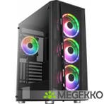Aerocool Prism ARGB Zwart, Verzenden, Nieuw