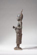 Een bronzen beeld. - Ife - Benin - Nigeria, Antiek en Kunst