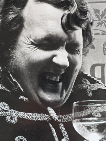 Michael Joseph (1941-) - Willie Rushton for Smirnoff,, Antiek en Kunst