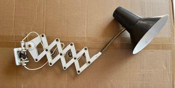 Schaarlamp - schaarlamp - Metaal, Messing, Antiek en Kunst