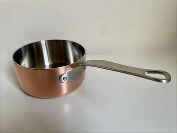 Mauviel - Braadpan - Mauviel 1830 Casserole 16 cm - Koper,