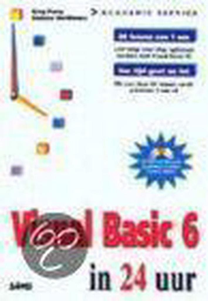 Visual Basic 6 in 24 uur / In 24 uur 9789039509661 G. Perry, Livres, Informatique & Ordinateur, Envoi