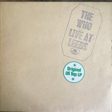 THE WHO - Live At Leeds - LP album (op zichzelf staand item), Nieuw in verpakking
