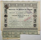 Themacollectie - Aandelencertificaat - The Production and, Antiek en Kunst