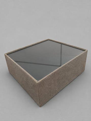 Tito Agnoli - Tafel - Lomax Vierkante Stoffen Salontafel -