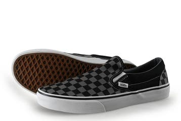 Vans Instappers in maat 44½ Zwart, Kleding | Heren, Schoenen, Verzenden, Zwart, Overige typen, Zo goed als nieuw