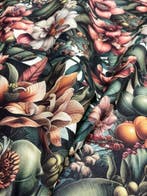 BOTANICA Stof 100% Katoen OEKO-TEX Tropisch Bloemenpatroon