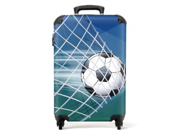Veiling - Koffer handbagage voetbal goal, Bijoux, Sacs & Beauté, Valises