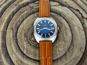Edox - Incabloc - cal. AS 1950/51 - Jumbo - Zonder, Handtassen en Accessoires, Horloges | Heren, Nieuw