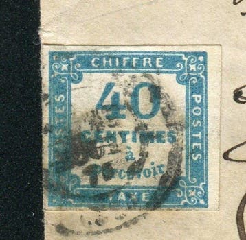 Frankrijk 1872 - Zeldzame aangetekende brief uit Montréjeau, Gestempeld