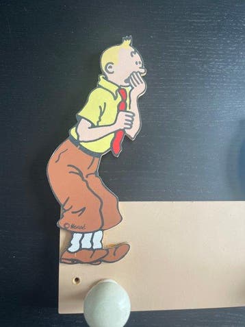 Tintin Porte Manteau Lotus Bleu - Trousselier - 1993, Nieuw