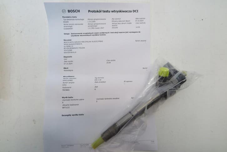 wtryskiwacz 2.0 TDI 04L130277AC Audi VW Seat, Auto-onderdelen, Overige Auto-onderdelen, Gebruikt, Verzenden