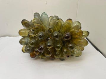 Lampe à suspendre - Gouttes de verre soufflé - Structure du