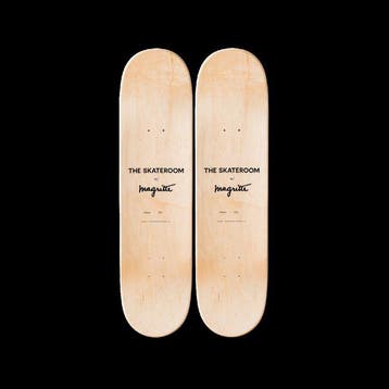 René Magritte (after) x the Skateroom - Décalcomanie