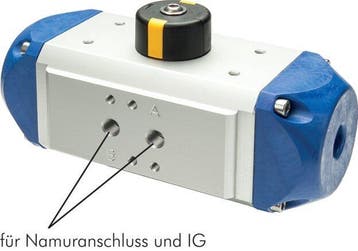 Actionneur Pneumatique ouverture par ressort 39Nm ISO 5211, Verzenden
