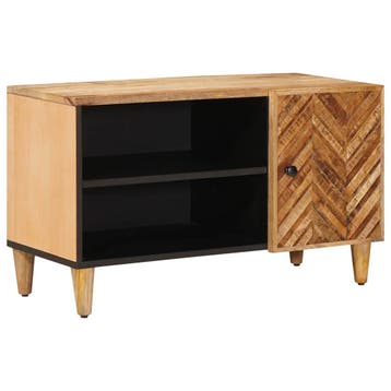 vidaXL Opbergkasten Bruin 80 x 31,5 x 46 cm Massief Mango, Verzenden