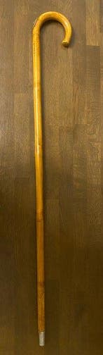 Wandelstok - Bamboe, Metaal - measuring instrument, Antiek en Kunst